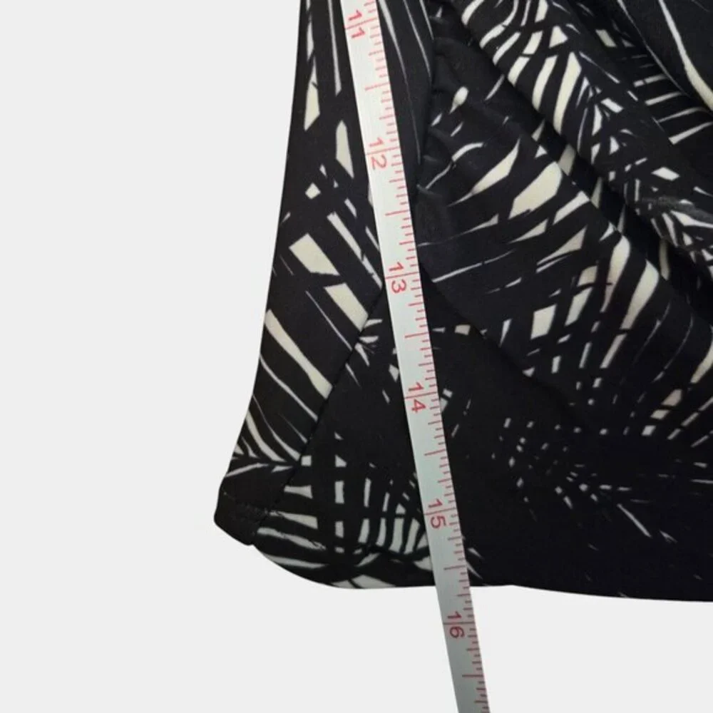 Michael Kors‎ Logo-Ring Tropical Leaf Print Halter Tankini Top S Swimwear NWT